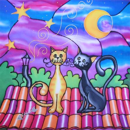 EL ARTE DE LA PINTURA EN SEDA DE MY SILKY WAY