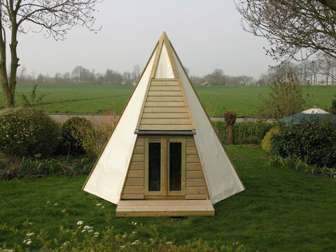 tipi de madera para niños