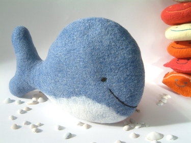 cojin ballena para niños