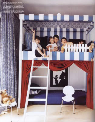 habitaciones infantiles con literas