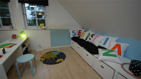 habitacion infantil compartida