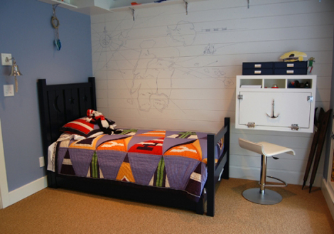 habitacion infantil marinera