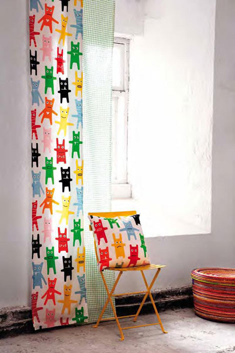 textil monster de karin mannerstal para Mairo