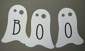guirnalda de fantasmas guirnalda de fantasmas