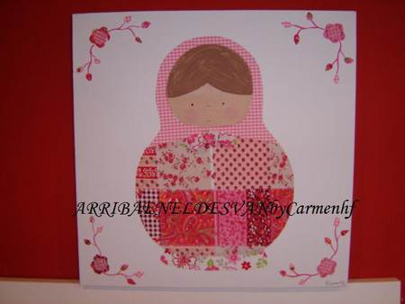 cuadro-infantil-matrioska cuadro-infantil-matrioska