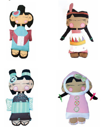 muñecas-de-tela muñecas-de-tela