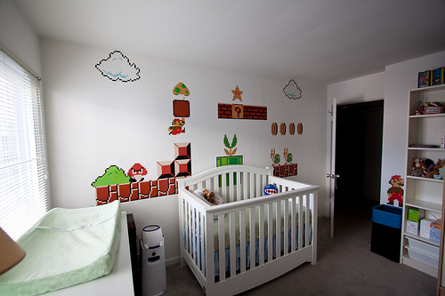 Decoración infantil de Mario Bros | DECOIDEAS.NET