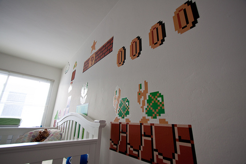 Decoración infantil de Mario Bros | DECOIDEAS.NET