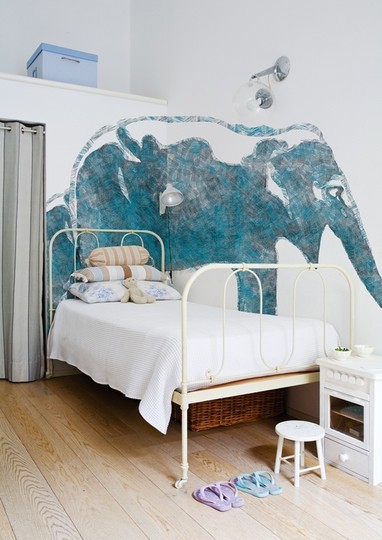 mural elefante