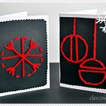 Manualidades tarjetas navideñas, ideas postales navidad