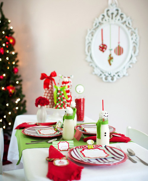 IDEAS DECORACION MESA NAVIDAD ideas decoracion mesa navidad: