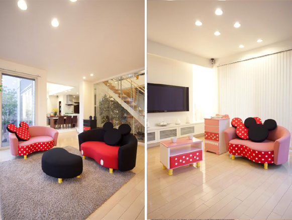 Muebles de Mickey y Minnie | DECOIDEAS.NET