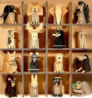 animales carton