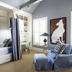 dormitorio gris