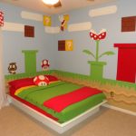 Super Mario Bros en el dormitorio infantil