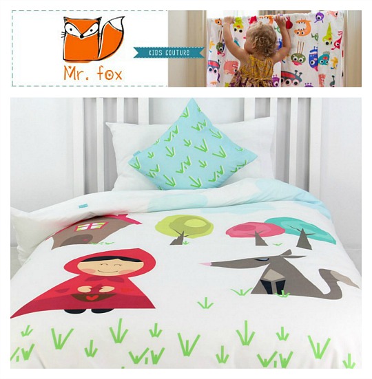 Mr.Fox ropa de cama infantil | DECOIDEAS.NET