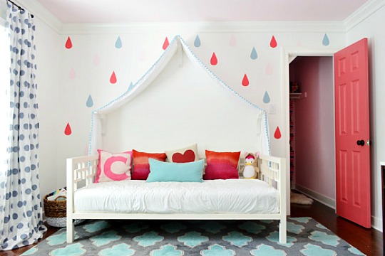 Diy Decoracion Pared ~ barata aporta mucho colorido y diversi?n al dormitorio infantil Para Diy Decoracion Pared ~ barata aporta mucho colorido y diversi?n al dormitorio infantil Para