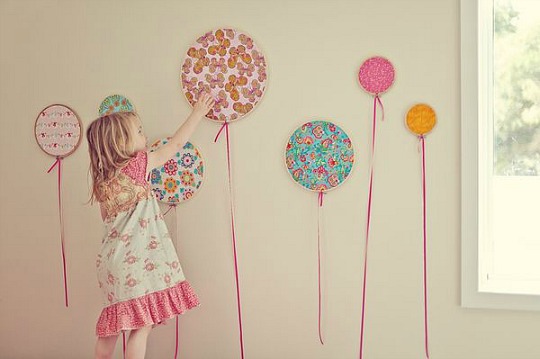 Decoracion infantil casera