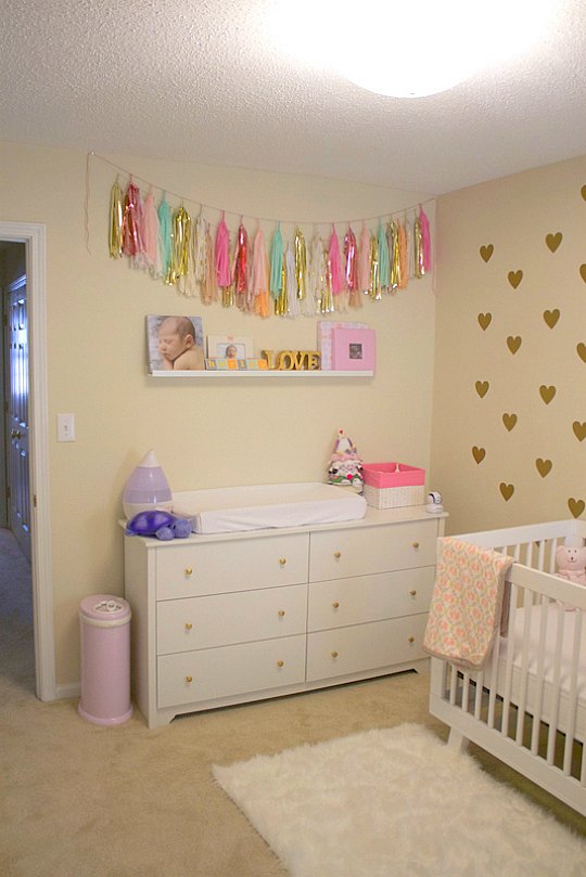 Decoración romántica y relajada para la habitación del bebé | DECOIDEAS.NET