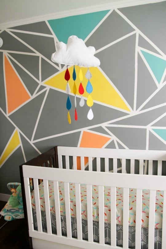 Fotos habitaciones bebes Tendencia en decoraciones de pared