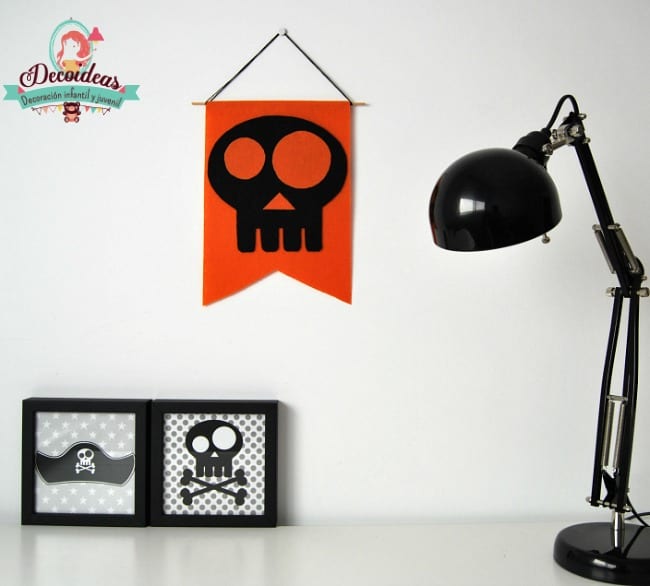 Manualidades Halloween 2015: banderola decorativa