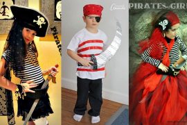 Disfraz de pirata casero