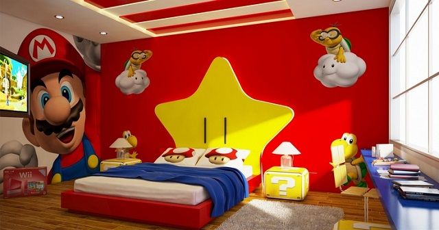 Habitaciones infantiles Mario Bros