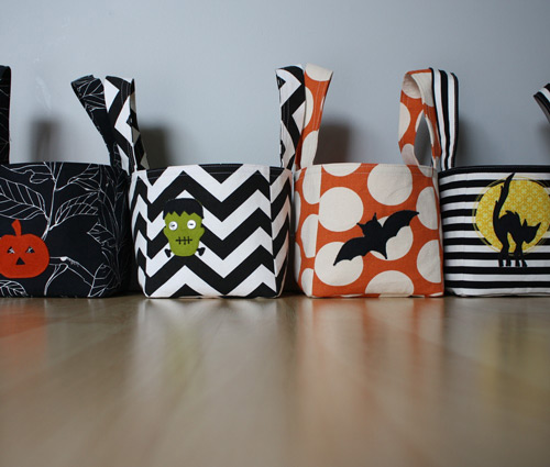 Halloween: cestas para los caramelos
