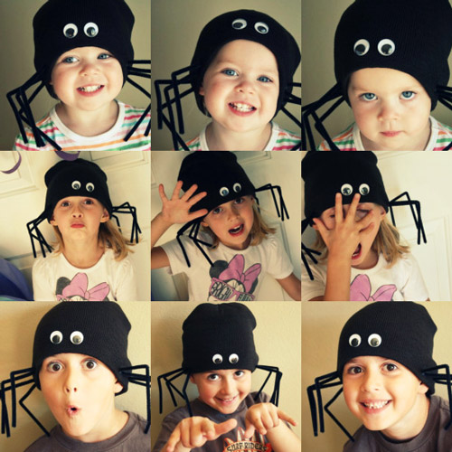 Cómo hacer un gorro de araña