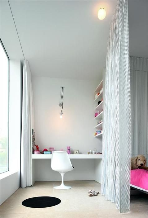 Ideas para dividir espacios infantiles con cortinas