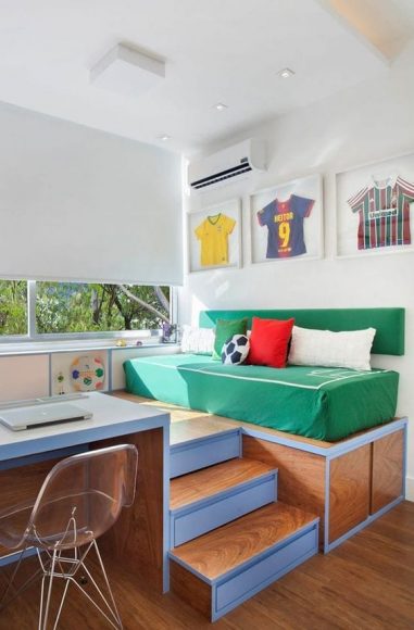 Habitaciones temáticas Fútbol – +20 Fotos para tomar ideas