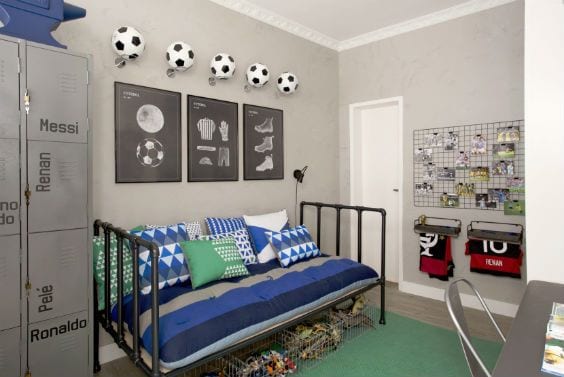 Habitaciones temáticas Fútbol – +20 Fotos para tomar ideas