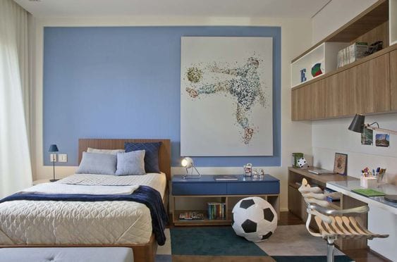 Habitaciones temáticas Fútbol – +20 Fotos para tomar ideas
