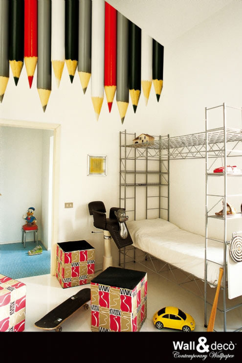 Idea mural para habitación infantil