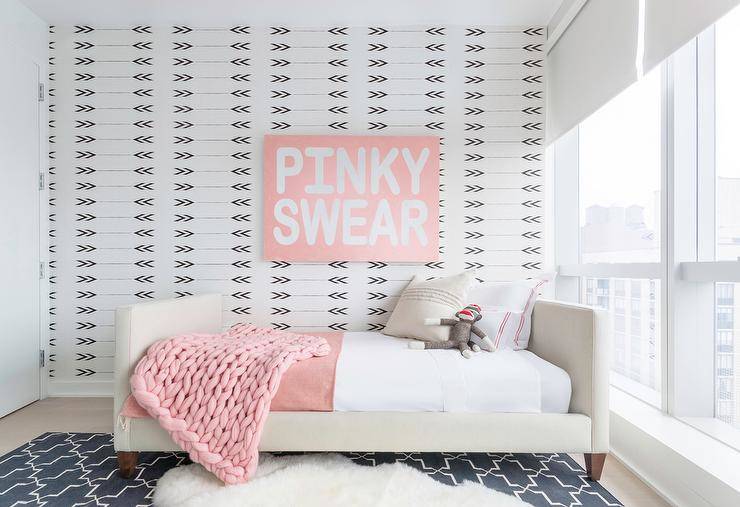 Selección de habitaciones juveniles en rosa y negro – Decoración