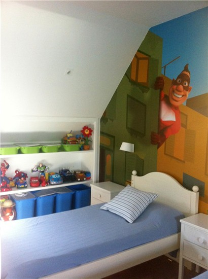 Habitación compartida de Superhéroes