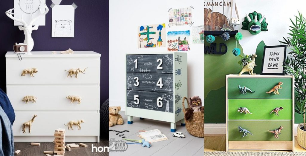 Idea tiradores infantiles originales