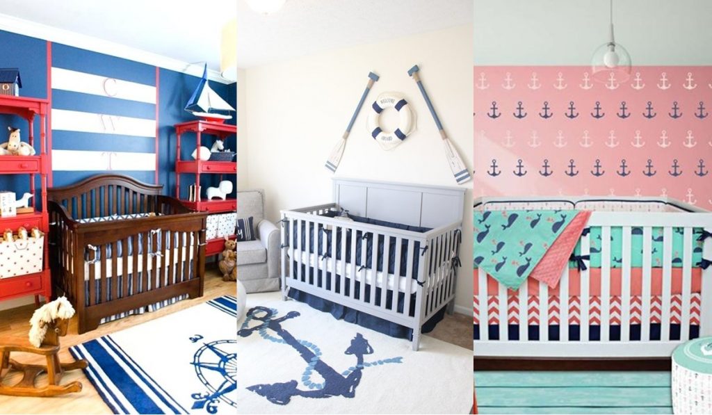Decoración marinera para bebés