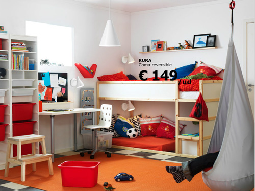 Mobiliario para dormitorios infantiles