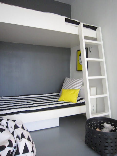 Tendencia habitaciones juveniles en blanco y negro – Decoración infantil