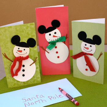 Tarjetas navideñas caseras