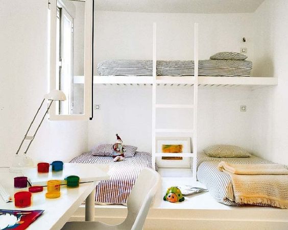 29 Habitaciones Para Tres Niños Fotos De Habitaciones Para Tres Niños