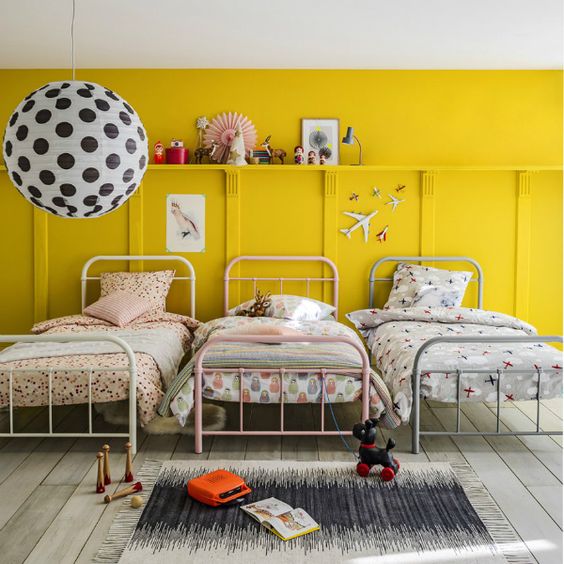 29 Habitaciones para tres niños | Fotos de habitaciones para tres niños