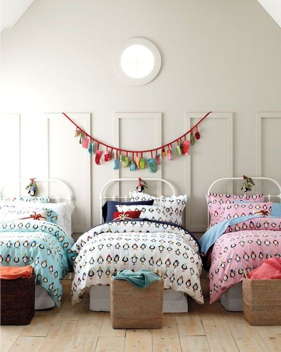 29 Habitaciones para tres niños | Fotos de habitaciones para tres niños