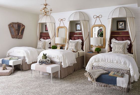 29 Habitaciones para tres niños | Fotos de habitaciones para tres niños