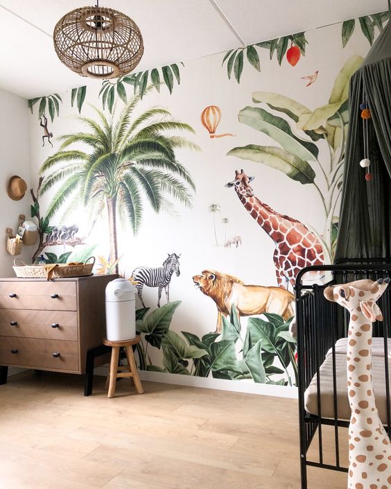Habitación bebé Selva