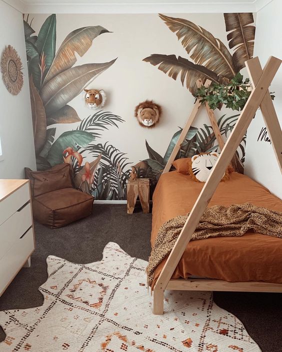 Habitación infantil Selva