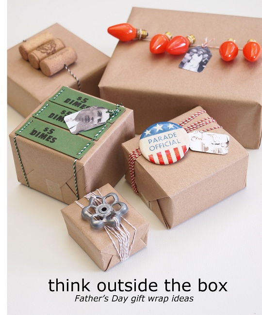Ideas para envolver los regalos de papá