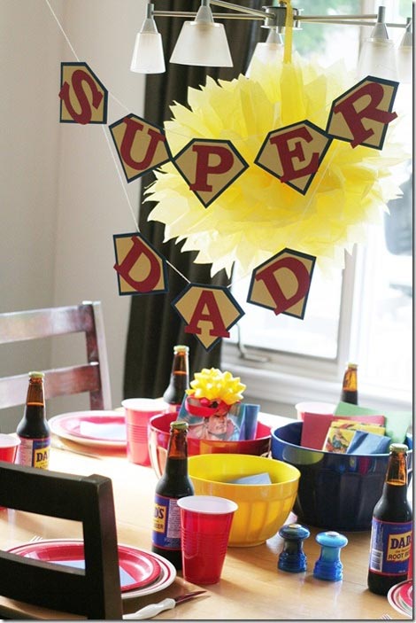 Ideas para celebrar una Fiesta Temática en el Día del Padre