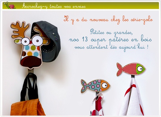 Trece modelos disponibles llenos de color y buen humor.